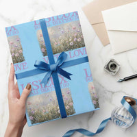 St Therese of Lisieux Wrapping Paper Roll Catholic Saint Gift for Girls Orthodox Christian
