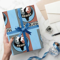 Stand With Minnesota Wrapping Paper Roll Common Loon Pride Support