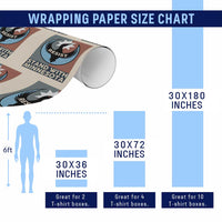 Stand With Minnesota Wrapping Paper Roll Common Loon Pride Support