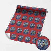Starry Night Space Bookworm Wrapping Paper Roll Funny Astronaut Reader Gift