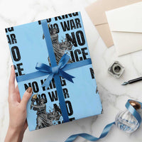 Statue Of Liberty Freedom Protest Wrapping Paper Roll No Kings No Wars No Ice