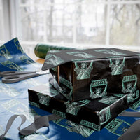 Statue of Liberty Resist Wrapping Paper Roll Retro - Wonder Print Shop