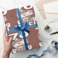 Still Keeping It Reel At 70 Wrapping Paper Roll Fisherman Birthday Gift