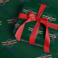 Still Playing With Airplane Wrapping Paper Roll Aviation Lover Airline Pilot - Wonder Print Shop