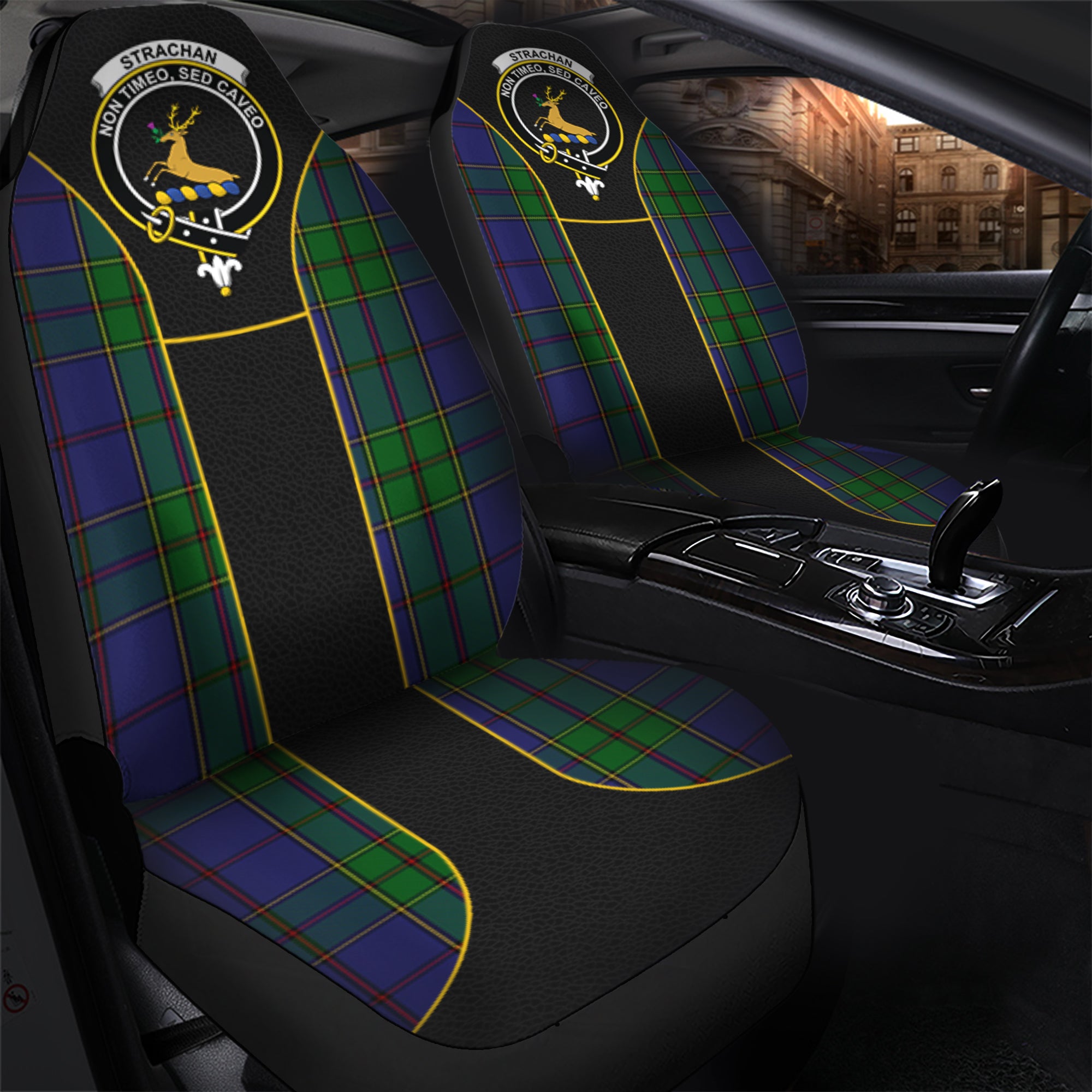 scottish-strachan-tartan-crest-car-seat-cover-special-style