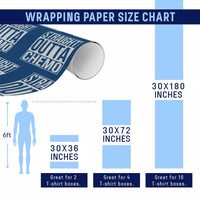 Straight Outta Chemo Wrapping Paper Roll Funny Battle Cancer Gift