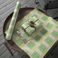 Straight Outta Jamaica Wrapping Paper Roll Cool Jamaican Travel Vacation - Wonder Print Shop