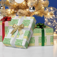 Straight Outta Jamaica Wrapping Paper Roll Cool Jamaican Travel Vacation - Wonder Print Shop