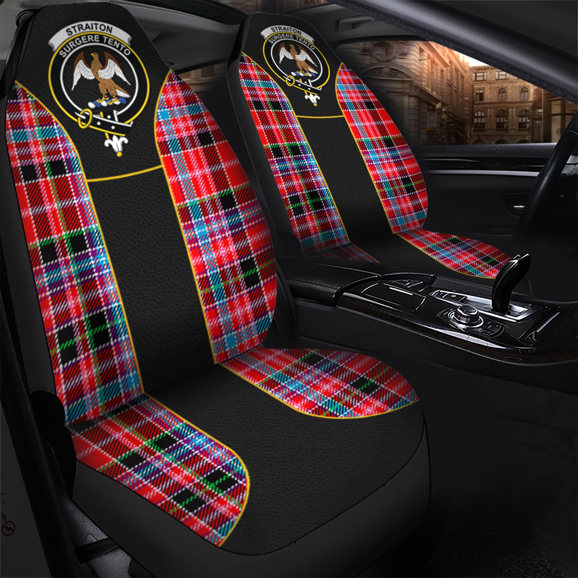scottish-straiton-tartan-crest-car-seat-cover-special-style