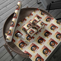 Strong Black Nurse Wrapping Paper Roll Black History Medical Professional Gift - Wonder Print Shop