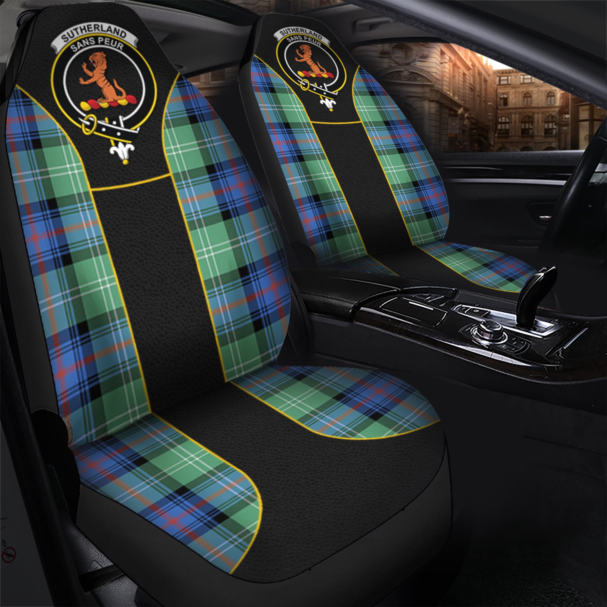scottish-sutherland-ancient-tartan-crest-car-seat-cover-special-style