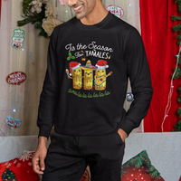 Tis The Season For Tamales Mexican Christmas Sweatshirt - Wonder Print Shop
