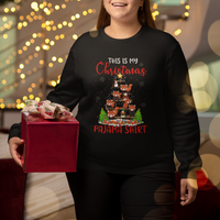 Red Panda Xmas Tree This Is My Christmas Pajama Sweatshirt - Wonder Print Shop
