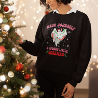 Have Yourself Spooky Little Gothmas Ghost Christmas Cute Boo Sweatshirt - Wonder Print Shop