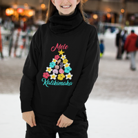 Tropical Island Hawaii Flowers Christmas Tree Mele Kalikimaka Sweatshirt - Wonder Print Shop
