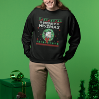 Merry Hissmas Possum Lovers Opossum Christmas Sweatshirt - Wonder Print Shop