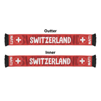 Switzerland 2026 Football Soccer Scarf Come On Nati