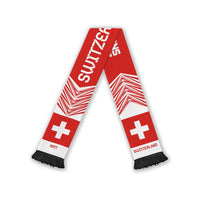 Switzerland Football Nations 2026 Soccer Scarf Sporty Pattern