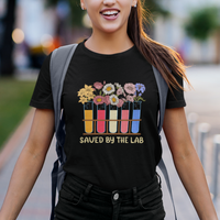 Medical Lab Tech T Shirt Lab Week 2023 Saved By The Lab Medical Laboratory Tech - Wonder Print Shop