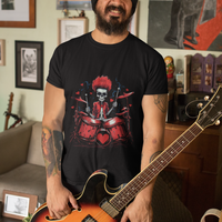 Valentine's Day T Shirt Cool Skeleton Drummer Rock Lover - Wonder Print Shop