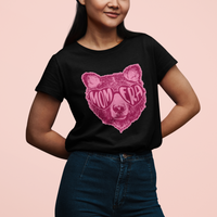 Mom Era T Shirt Mother's Day In My Mom Era Cool Mom Club Pink Bear Mom Mama - Wonder Print Shop