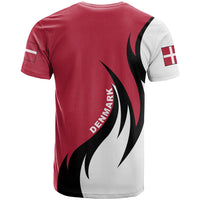 Denmark Coat Of Arms T Shirt Fire Style RLT13 - Wonder Print Shop