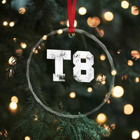 T8 Jersey Crystal Glass Ornament Concert Inspired Outfit Varsity Sports TS10