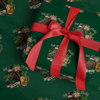 Talk Derby To Me Wrapping Paper Roll Ky Horse Racing Mint Julep and Roses - Wonder Print Shop