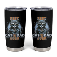 Cool Cat Dad Tumbler Cup Best Cat Dad Ever Father's Day - Wonder Print Shop