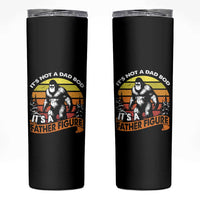Funny Bigfoot Dad Skinny Tumbler It's Not A Dad Bod It's A Father Figure - Wonder Print Shop