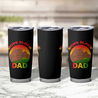 Dope Black Dad Tumbler Cup Proud Afro Melanin Men Vintage Father's Day - Wonder Print Shop