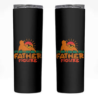 Funny Dad Skinny Tumbler It's Not A Dad Bod It's A Father Figure Retro - Wonder Print Shop