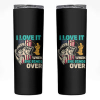 Funny Fishing Skinny Tumbler I Love It When She Bends Over Fisherman Fishing Rod - Wonder Print Shop
