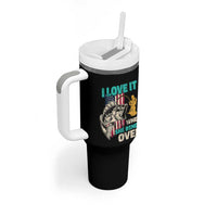 Funny Fishing Tumbler With Handle I Love It When She Bends Over Fisherman Fishing Rod - Wonder Print Shop