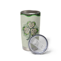 Personalized Lucky Celtic Shamrock Tumbler Cup Custom Name Ireland Irish Pride