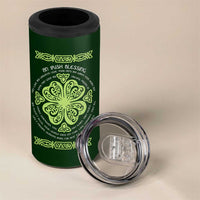 Irish Pride Celtic Shamrock 4 in 1 Can Cooler Tumbler An Irish Blessing Lucky Wishes