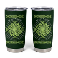 Irish Pride Celtic Shamrock Tumbler Cup An Irish Blessing Lucky Wishes