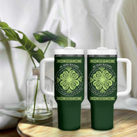 Irish Pride Celtic Shamrock Tumbler With Handle An Irish Blessing Lucky Wishes