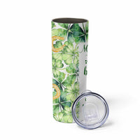 Green Lucky Shamrock Wishes Skinny Tumbler May Your Troubles Be Less And Your Blessings Be More Irish Things