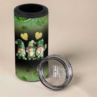 This Is My Lucky Cup 4 in 1 Can Cooler Tumbler Cute Irish Gnomes Buffalo Palid Funny St Patricks Day