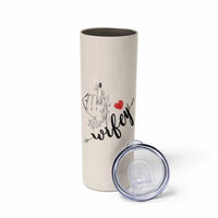 Funny Wifey Skinny Tumbler Wife Nutrtion Facts Spouse Gift TB02