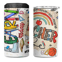 Aries Zodiac 4 in 1 Can Cooler Tumbler Astrology Horoscope Birthday Gift For Aries Women Men
