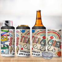 Aries Zodiac 4 in 1 Can Cooler Tumbler Astrology Horoscope Birthday Gift For Aries Women Men