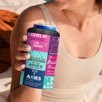 Teacher Life 4 in 1 Can Cooler Tumbler Teaching Appreciation Colorful School Supplies Gift For Educator