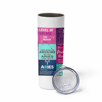 Teacher Life Skinny Tumbler Teaching Appreciation Colorful School Supplies Gift For Educator