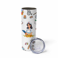Funny Nurse Nutrition Facts Skinny Tumbler Medical Rn Healthcare Worker Appreciation, Nursing School Student Gift