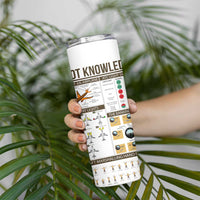 Funny Skilled Pilot Skinny Tumbler Can Keep It Up For Hours Flight Instructor Aviation Enthusiast Gift