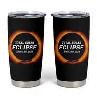 Total Solar Eclipse Tumbler Cup America Totality April 8th 2024 - Wonder Print Shop
