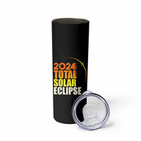 Total Solar Eclipse Skinny Tumbler America Totality April 8 2024 - Wonder Print Shop