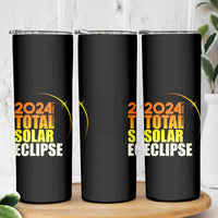 Total Solar Eclipse Skinny Tumbler America Totality April 8 2024 - Wonder Print Shop